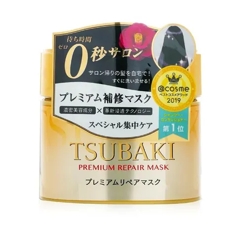 Восстанавливающая маска для волос, с маслом камелии, Tsubaki Premium EX Repair Mask (Hair Pack), 180g