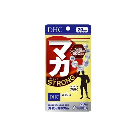 Мака Стронг для повышения потенции, DHC 20 days Maca Strong, 20шт