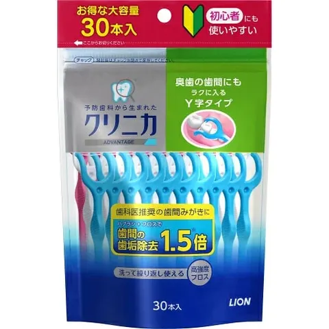 Lion Clinica Advantage Dental Floss Y-Type, 30