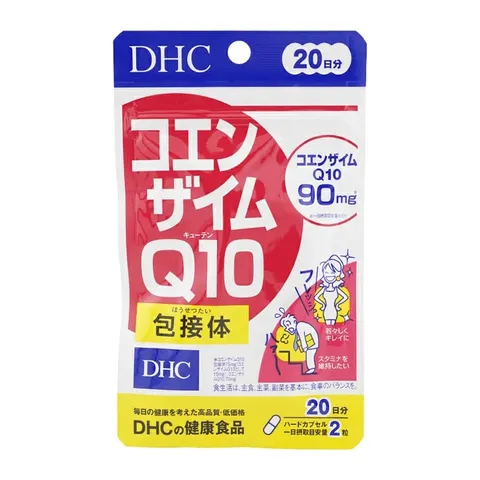 Коэнзим Q10, комплекс включения, на 20 дней, DHC Coenzyme Q10 Inclusion Complex, 40 капсул