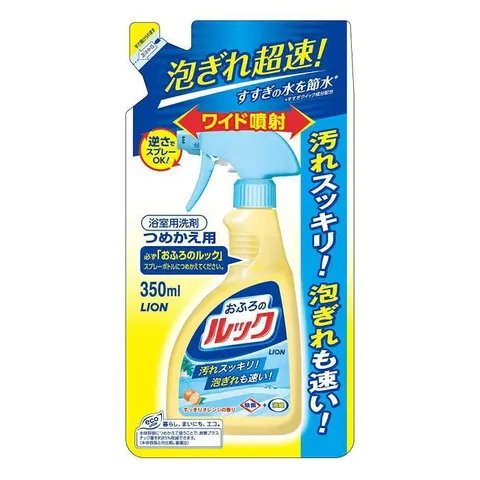 Lion Bath Look Spray Refill Bath Detergent, 350ml