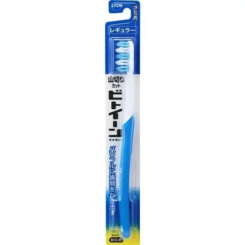 Зубная щётка с жёсткой щетиной и стандартной чистящей головкой, Lion Between Regular Stiff  Toothbrush, 1шт