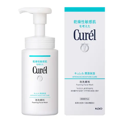 Curél пенка для умывания Intensive Moisture Care, 150 мл