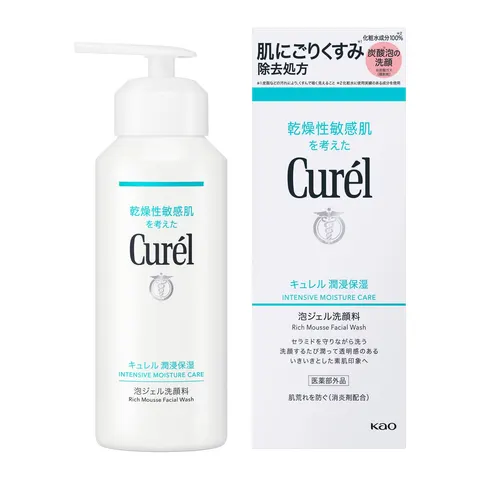 Curél пенка-гель для умывания Intensive Moisture Care, 200 г