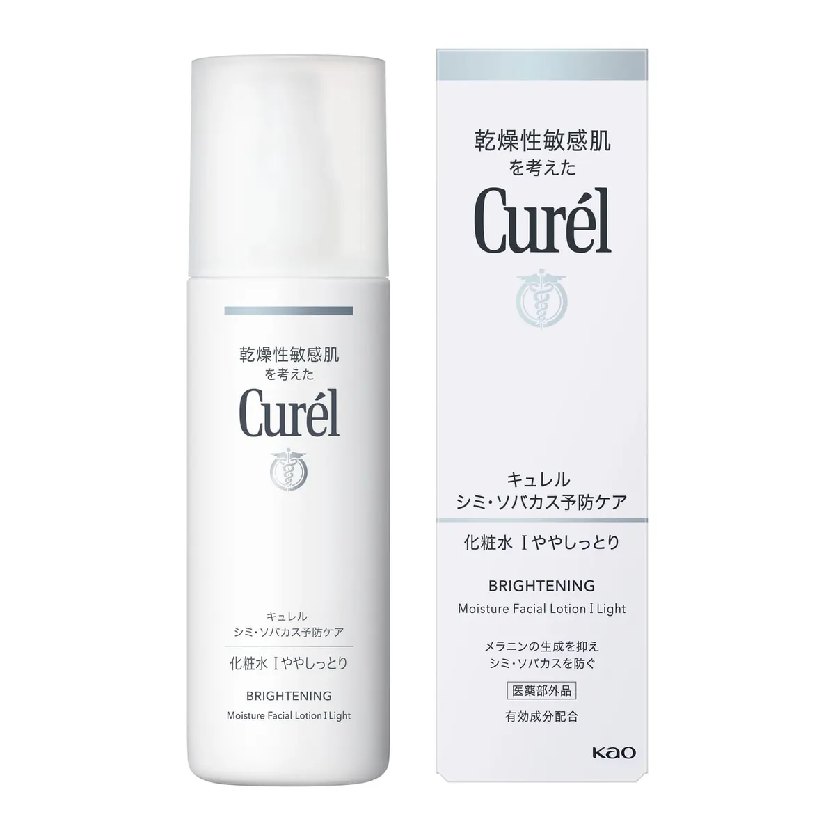 Curél лосьон для лица Whitening Care, тип 1 (лёгкое увлажнение), 140 мл