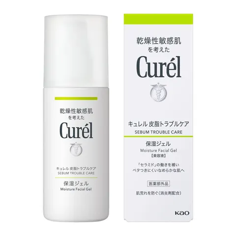 Curél увлажняющий гель для лица Sebum Trouble Care, 120 мл