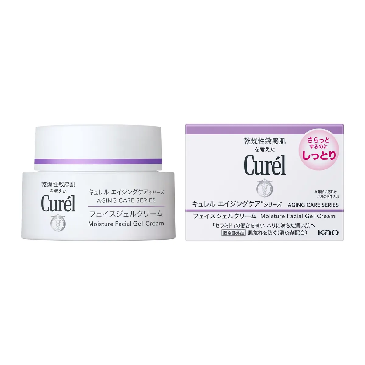 Curél гель-крем для лица Aging Care, 40 г