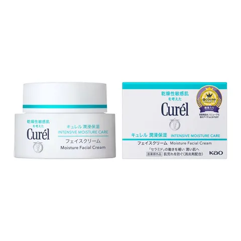 Curél увлажняющий крем для лица Intensive Moisture Care, 40 г