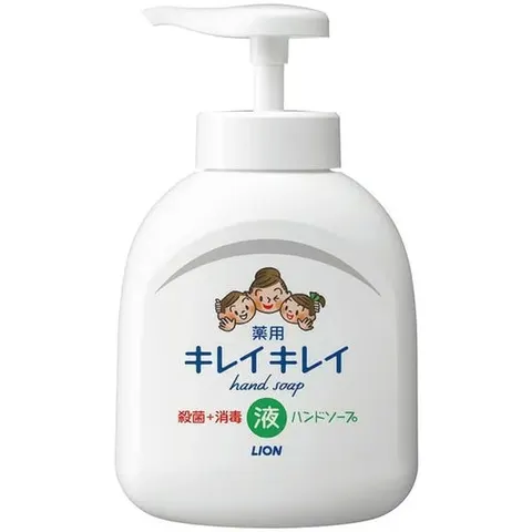 Lion KireiKirei Medicated Liquid Hand Soap Pump, 250ml