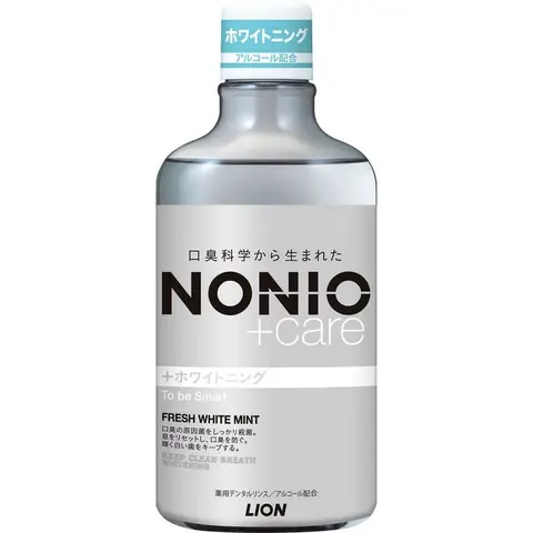 Lion Nonio Plus Whitening Dental Rinse, 600ml