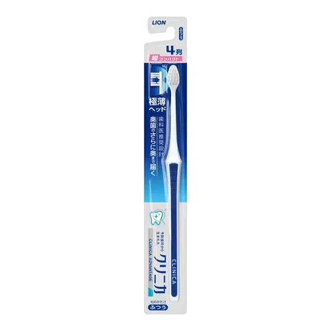 Lion Clinica Advantage 4 Row Super Compact 1 Toothbrush Normal