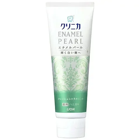 Lion Clinica Enamel Pearl Fresh Citrus Mint Vertical,130g