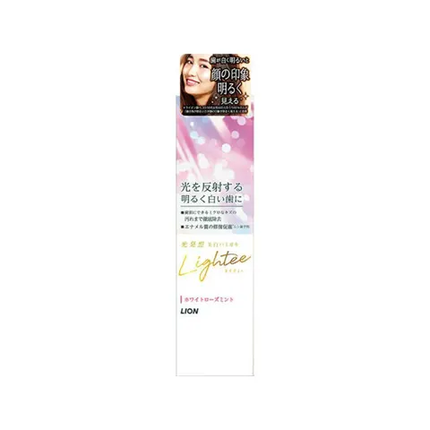 Lion Lighty Whitening Toothpaste White Rose Mint, 100g