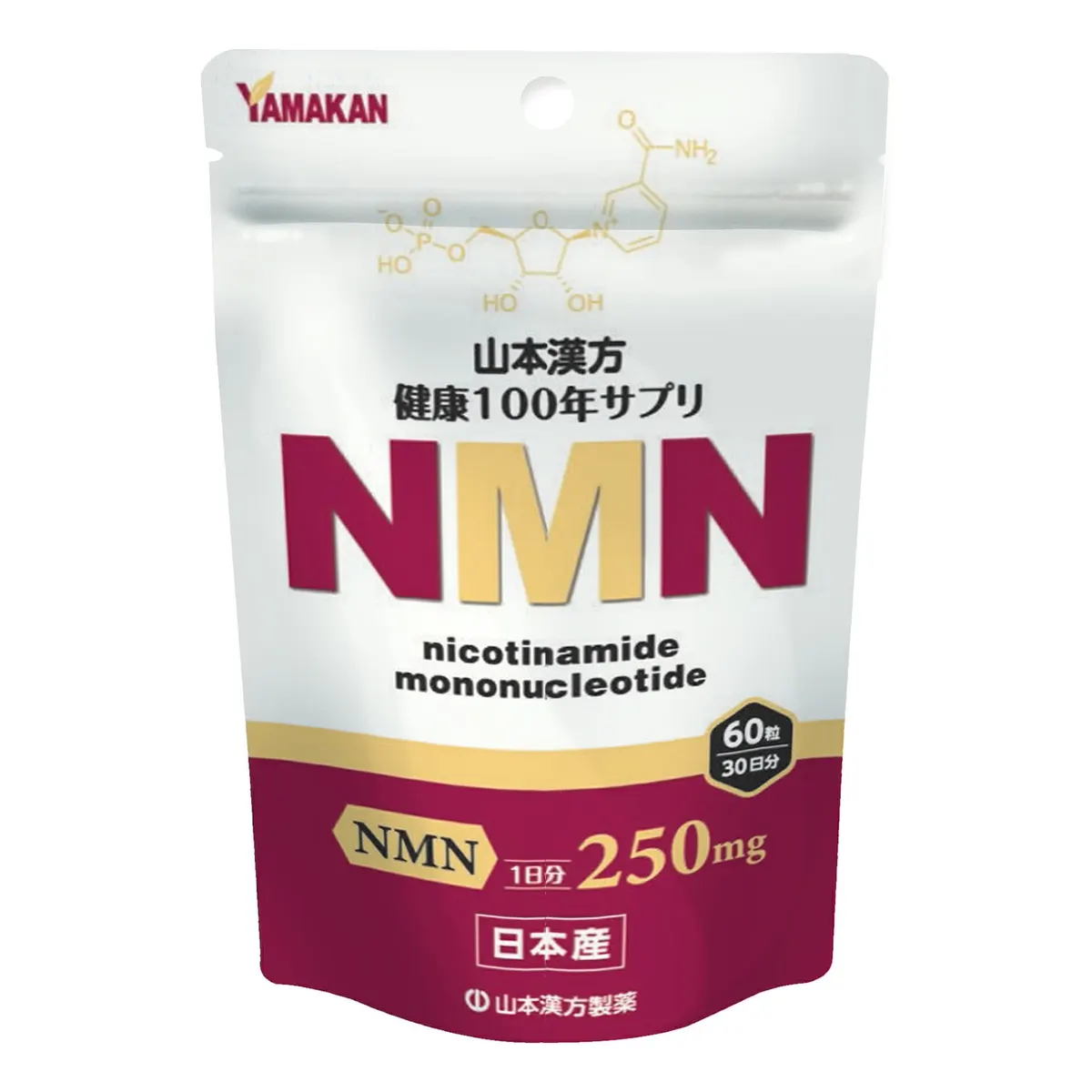 Yamamoto Kampo NMN, 60 таблеток
