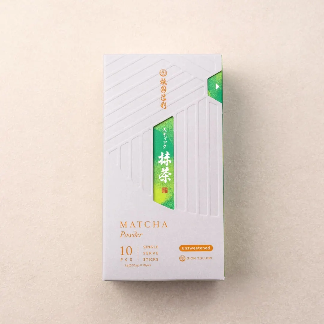 Gion Tsujiri Matcha sticks, 10 x 2 g