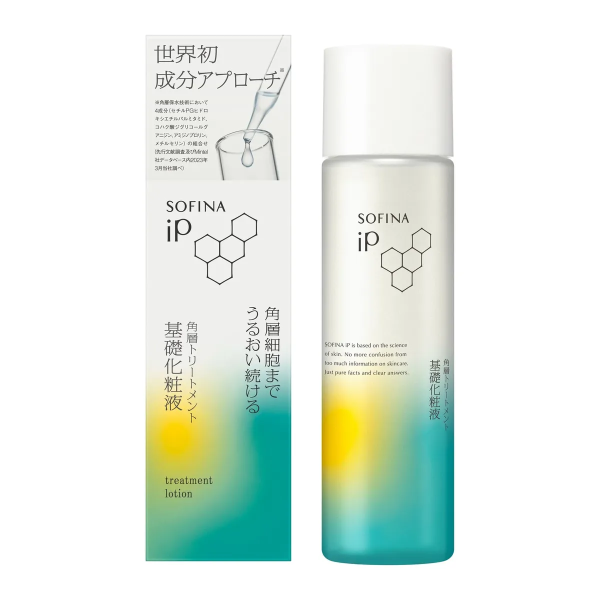 SOFINA iP Treatment Lotion, базовый лосьон для ухода за роговым слоем, 160 мл