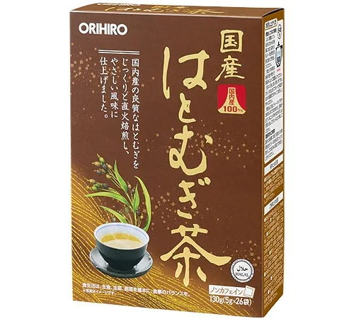 Ячменный чай, без кофеина, Orihiro Domestic Barley Tea 100%, 26 саше