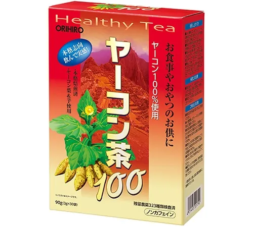 Чай "Якон" для поддержания стройности, Orihiro Yacon Tea 100, 30 саше