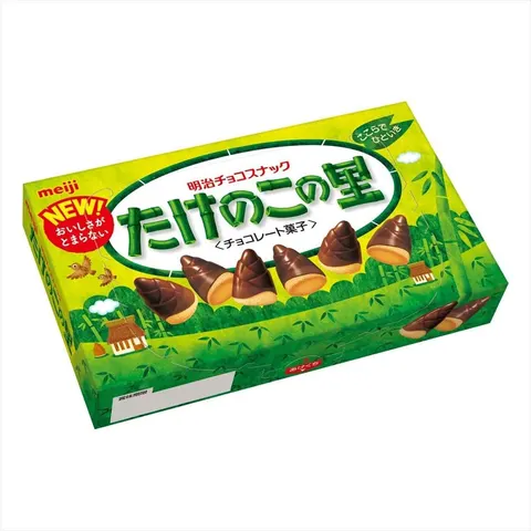 Meiji Takenoko no Sato chocolate biscuits, 70 g