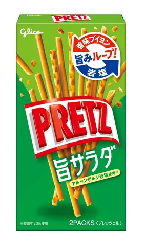 Glico Pretz Umami Salad crispy sticks, 64 g