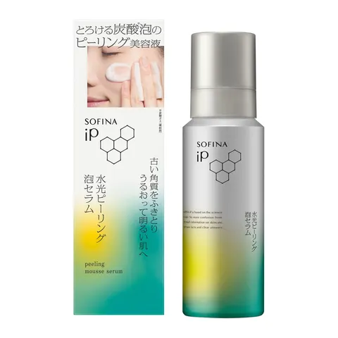 SOFINA iP Peeling Mousse Serum, пилинг-сыворотка в виде пены, 120 г