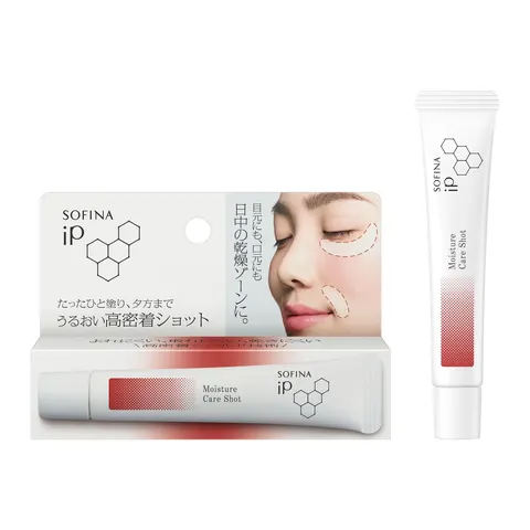 SOFINA iP Moisture Care Shot, локальная увлажняющая сыворотка, 10 г