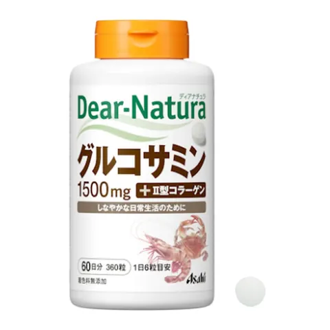 Глюкозамин с экстрактом хряща курицы (коллаген II типа), Dear-Natura, 360 таблеток (60 дней)