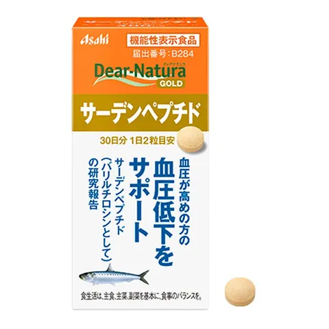 Сардиновый пептид (для здоровья при повышенном давлении), Dear-Natura Gold, 120 таблеток (60 дней)