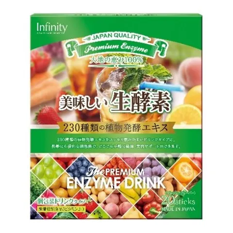 Infinity Premium Вкусные живые ферменты Nama Koso, напиток, 20 пакетиков по 15 г