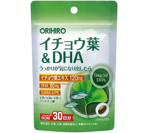 Orihiro PD Ginkgo leaf extract & DHA