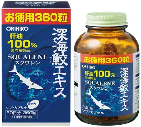 Orihiro Deep Sea Shark Extract Capsules, Value Pack, 360 capsules