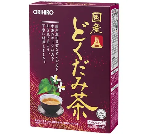 Orihiro Japanese Dokudami Tea 100% 26 sachets