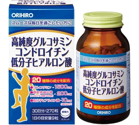Orihiro High Purity Glucosamine Chondroitin Low Molecular Weight Hyaluronic Acid