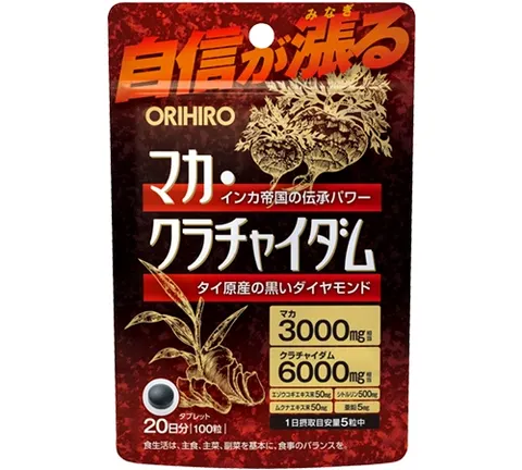 Orihiro Maca Krachaidaam 100 tablets