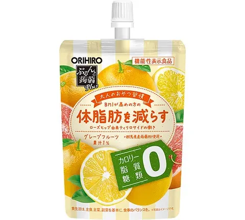 Orihiro Purunto Konnyaku Plus Grapefruit Flavor