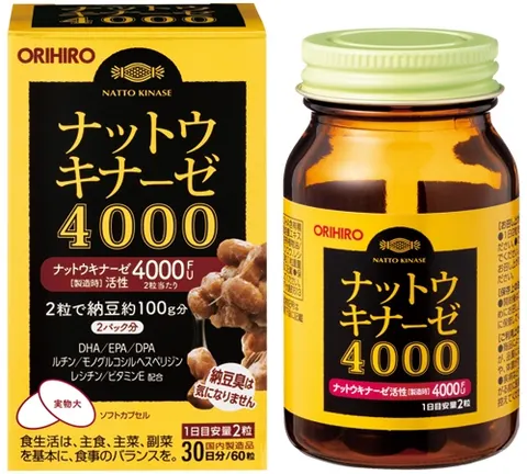 Orihiro Nattokinase 4000 60 tablets