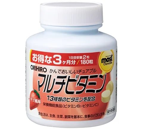 Orihiro MOST Chewable Multivitamin 180 tablets