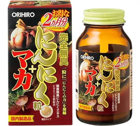 Orihiro Completely odorless garlic granules 180 granules