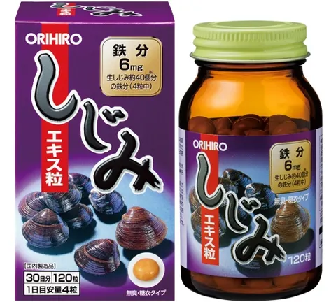 Orihiro New Shijimi Extract Tablets, 120tablets