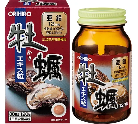 Orihiro New Oyster Extract Tablets 120 Tablets