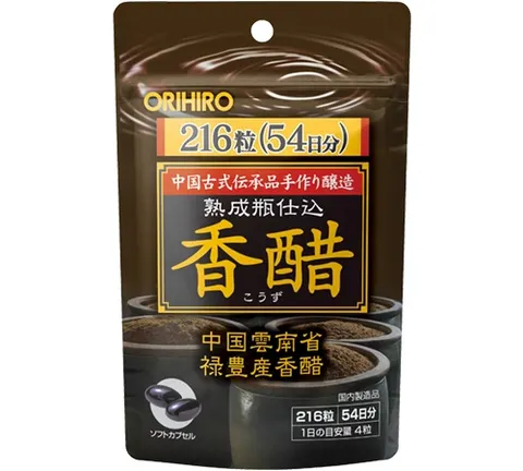 Orihiro Vinegar Capsules Value Pack 216 Capsules