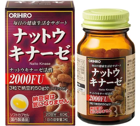 Orihiro Nattokinase Capsules