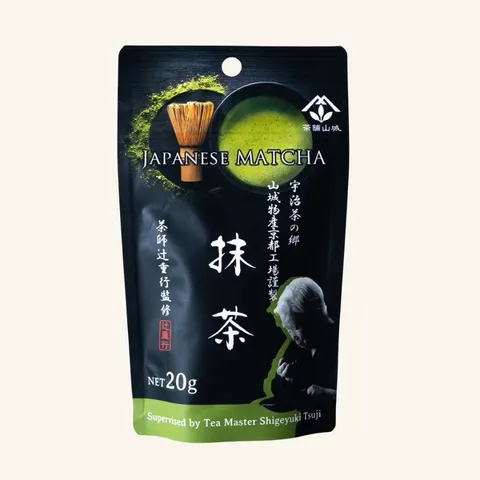 Yamashiro Japanese Matcha 20 g, bag: Uji green tea (Wazuka, Kyoto)